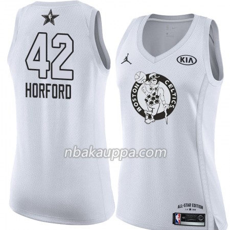 Boston Celtics Al Horford 42 2018 Kaikki tähti Jordan Brand Valkoinen Pelipaidat Swingman - Nainen